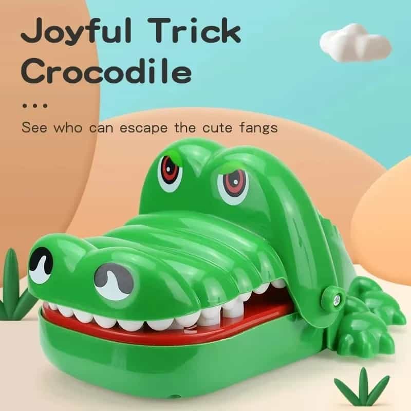 Crocodile Bite Finger Pinch Toy for Family Party Games